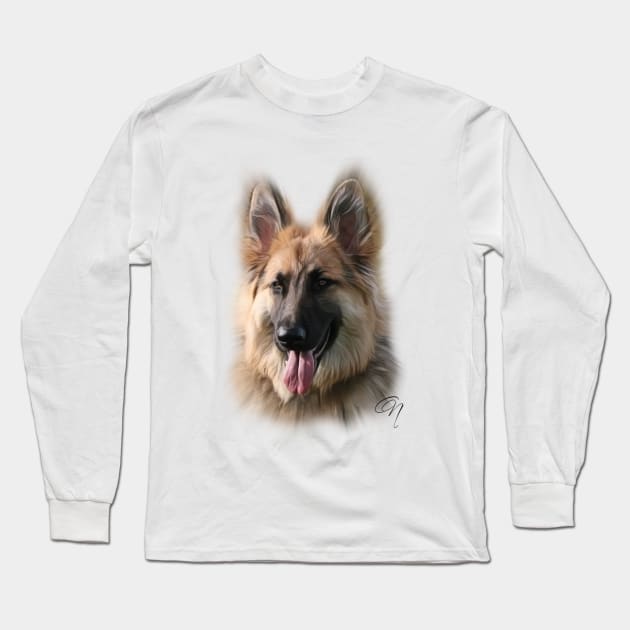 German Shepherd Long Sleeve T-Shirt by GNDesign